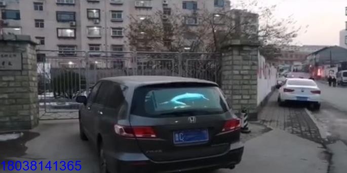 LED車載屏車后窗廣告屏透明條形屏